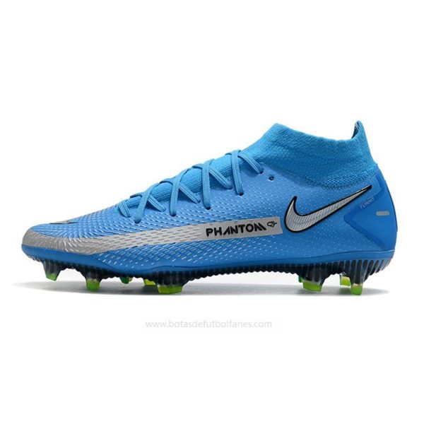 Nike Phantom GT Elite DF FG Azul Plata